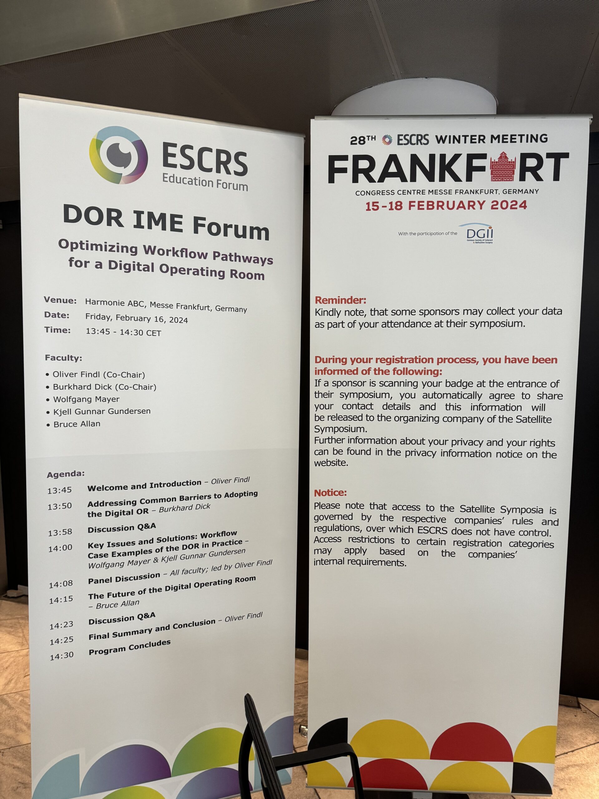 escrs winter 2024 Programm